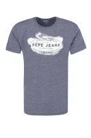 tėjiniai marškinėliai griffo | regular fit Pepe Jeans London mėlyna