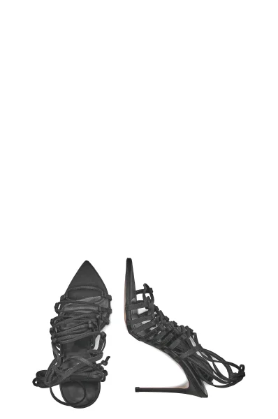 Sandalai | su oda Le Silla juoda