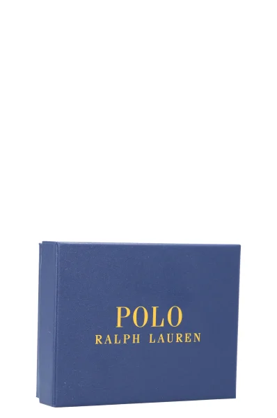 Odinis kortelių dėklas POLO RALPH LAUREN ruda