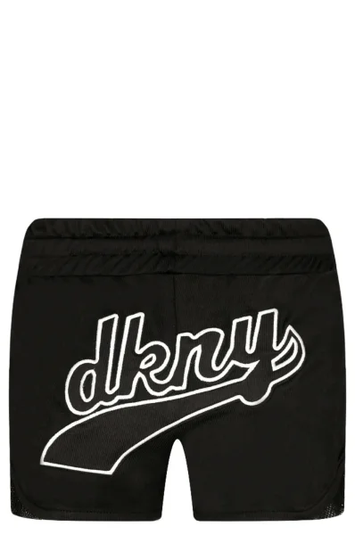 Šortai FANCY | Regular Fit DKNY Kids juoda