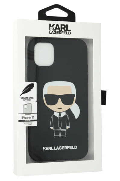 Telefono dėklas IPHONE 11 Karl Lagerfeld juoda