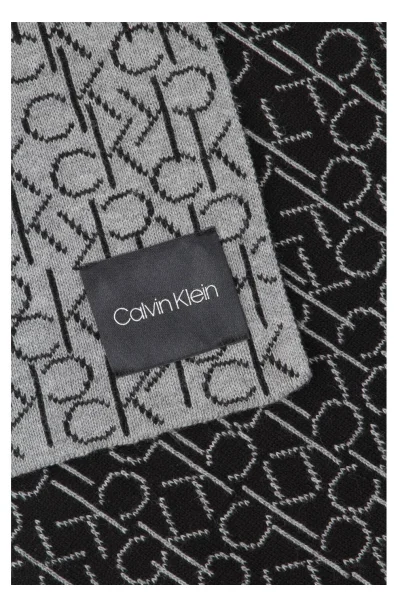 šalikas knitted Calvin Klein pilka