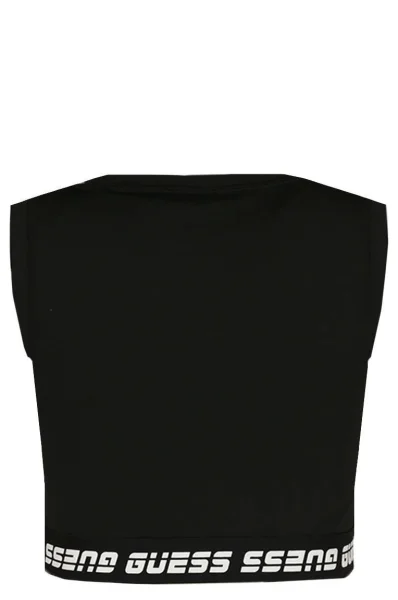 Marškinėliai | Slim Fit GUESS ACTIVE juoda