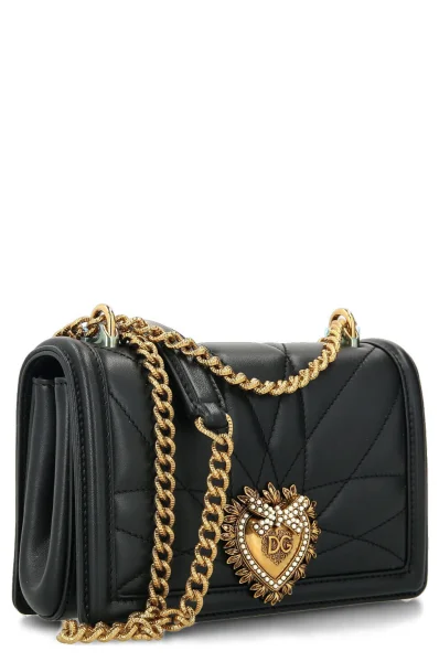 Odinė rankinė ant peties Dolce & Gabbana juoda
