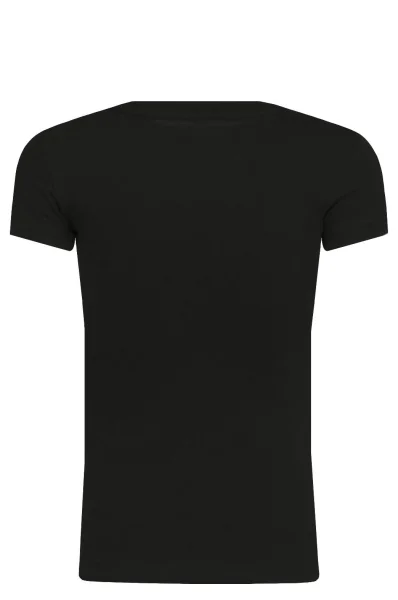 Marškinėliai 2 vn | Slim Fit CALVIN KLEIN JEANS juoda