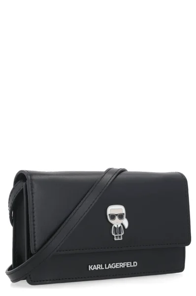 rankinė per petį k/ikonik pin woc Karl Lagerfeld juoda