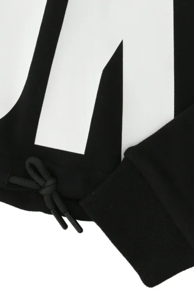 Džemperis | Cropped Fit DKNY Kids juoda