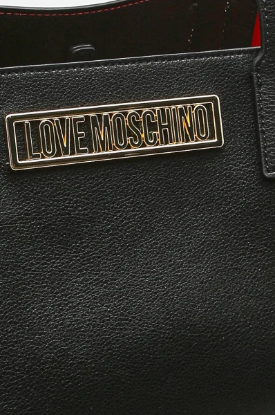 Rankinė + kapšelis Love Moschino juoda