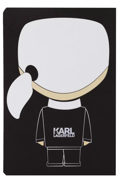 bloknotas agenda Karl Lagerfeld juoda