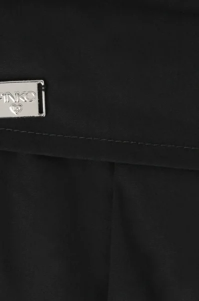 Cargo kelnės POPELINE | Loose fit Pinko UP juoda