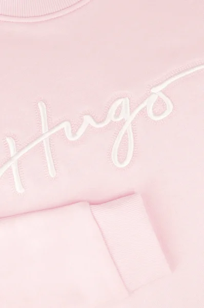 Džemperis | Regular Fit HUGO KIDS rožinė