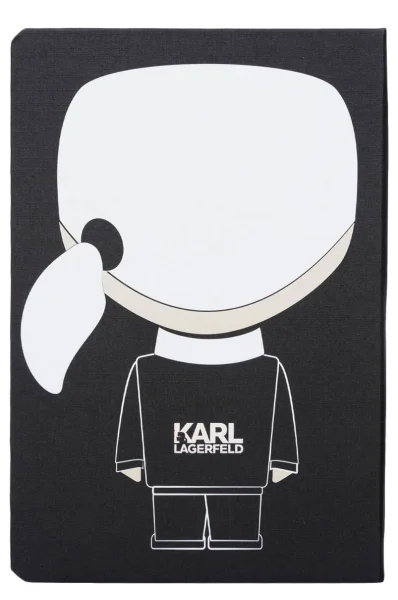 bloknotas a5 Karl Lagerfeld juoda