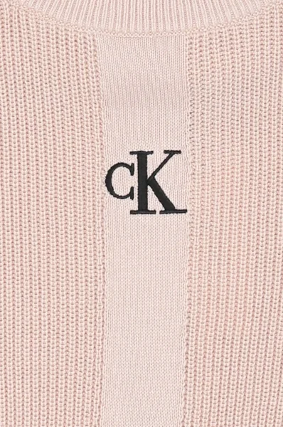 Megztinis | Regular Fit CALVIN KLEIN JEANS rožinė