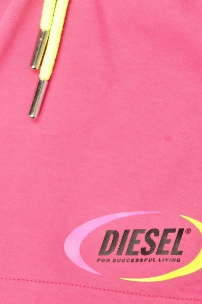 Šortai | Regular Fit Diesel rožinė
