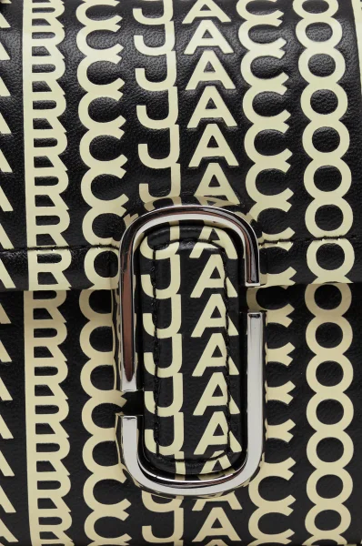 Odinė rankinė ant peties THE Monogram J MARC Marc Jacobs juoda