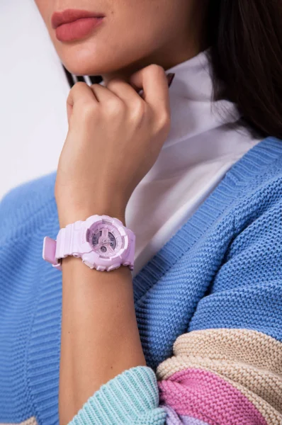 rankinis laikrodis baby-g Casio rožinė