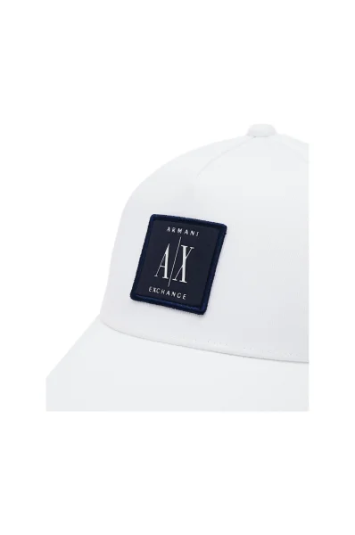 Beisbolo kepurė Armani Exchange balta