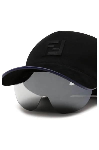 Beisbolo kepurė Fendi juoda