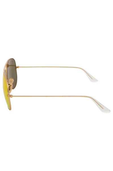 Optiniai akiniai AVIATOR Ray-Ban aukso