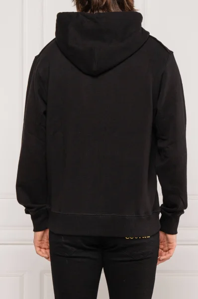 džemperis | regular fit Versace Jeans Couture juoda