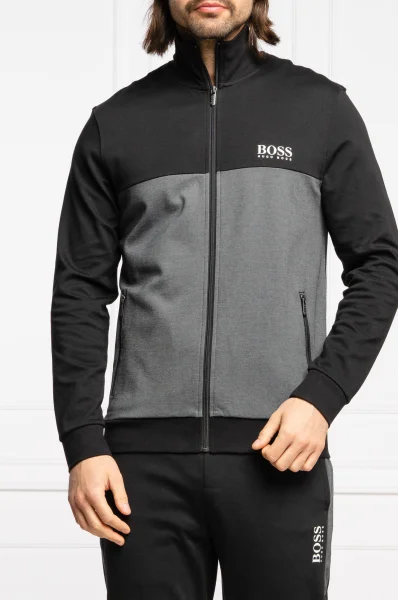 džemperis tracksuit jacket | regular fit BOSS BLACK juoda