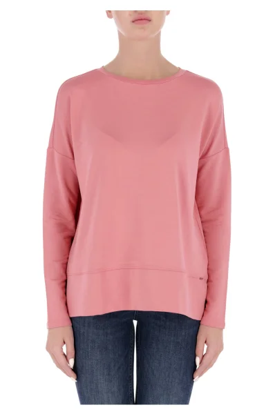džemperis tecosy | regular fit BOSS ORANGE rožinė