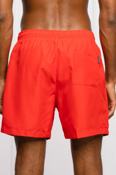 Maudymosi šortai | Regular Fit Calvin Klein Swimwear raudona