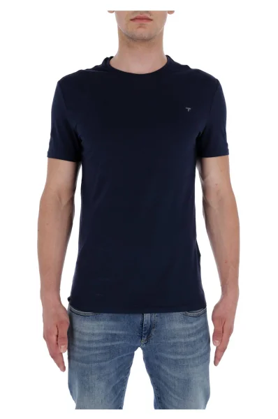 tėjiniai marškinėliai cn ss core | super slim fit GUESS tamsiai mėlyna
