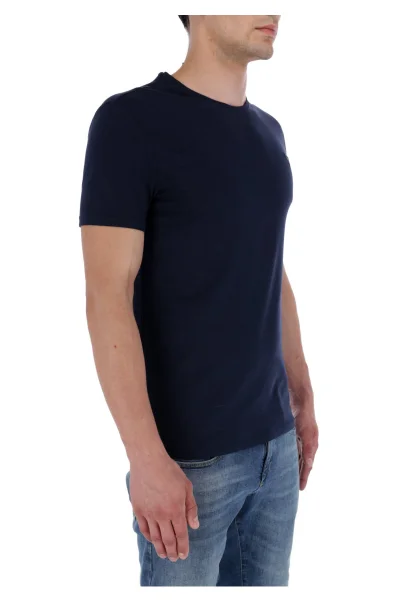 tėjiniai marškinėliai cn ss core | super slim fit GUESS tamsiai mėlyna