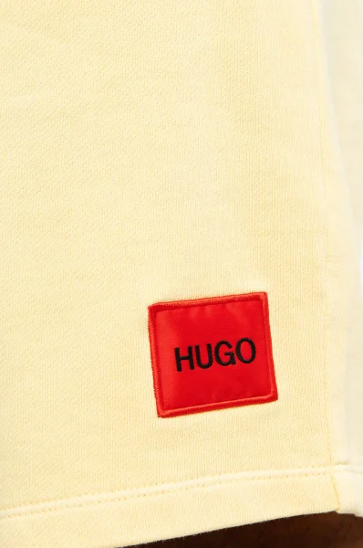 Šortai | Regular Fit HUGO geltona