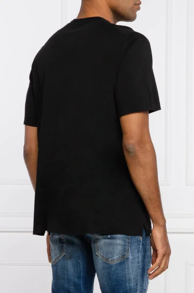 Marškinėliai | Oversize fit Dsquared2 juoda