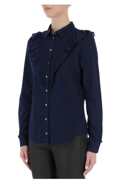 marškiniai casiel | regular fit BOSS ORANGE tamsiai mėlyna
