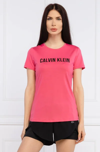 Marškinėliai | Regular Fit Calvin Klein Performance rožinė