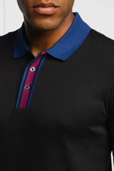polo marškinėliai Phillipson 72 | Slim Fit BOSS BLACK tamsiai mėlyna