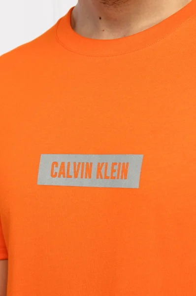 Marškinėliai | Regular Fit Calvin Klein Performance oranžinė