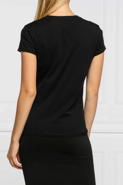Marškinėliai | Regular Fit | pima Armani Exchange juoda
