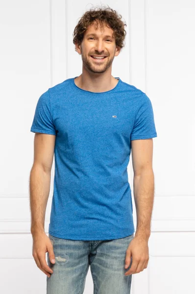 Marškinėliai JASPE | Slim Fit Tommy Jeans mėlyna