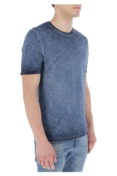 tėjiniai marškinėliai thomas | regular fit GUESS tamsiai mėlyna