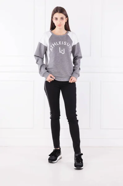 džemperis | relaxed fit Liu Jo Sport pilka