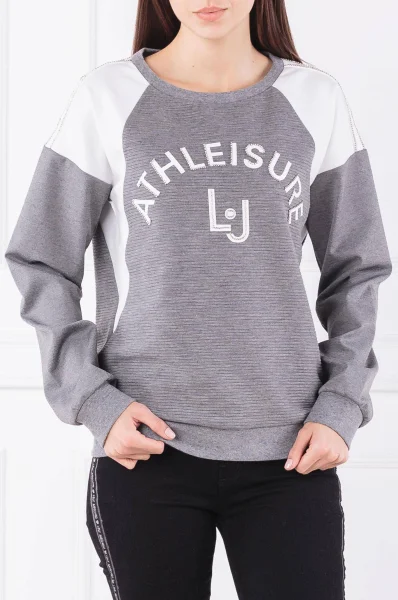 džemperis | relaxed fit Liu Jo Sport pilka