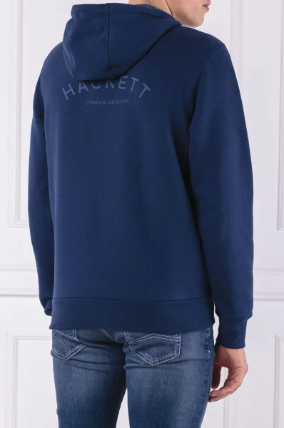 Džemperis | Classic fit Hackett London tamsiai mėlyna