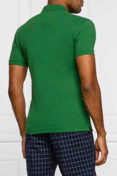 polo marškinėliai Eduardo | Slim Fit | pique La Martina žalia