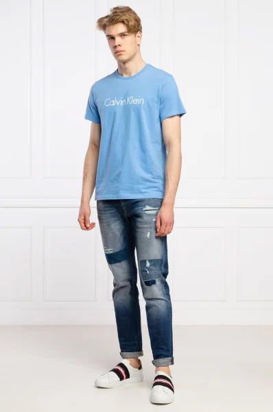 tėjiniai marškinėliai | regular fit Calvin Klein Underwear žydra