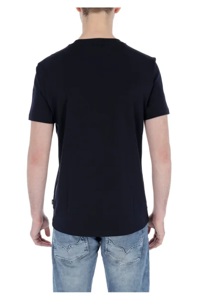 tėjiniai marškinėliai tessler 94 | slim fit BOSS BLACK tamsiai mėlyna