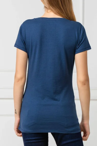 marškinėliai margaux | regular fit Pepe Jeans London tamsiai mėlyna