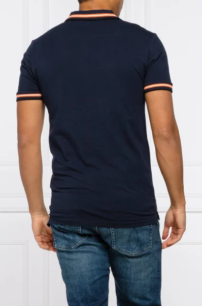 polo marškinėliai NOLAN | Extra slim fit GUESS tamsiai mėlyna