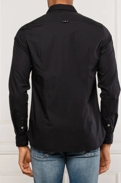marškiniai | slim fit CALVIN KLEIN JEANS juoda
