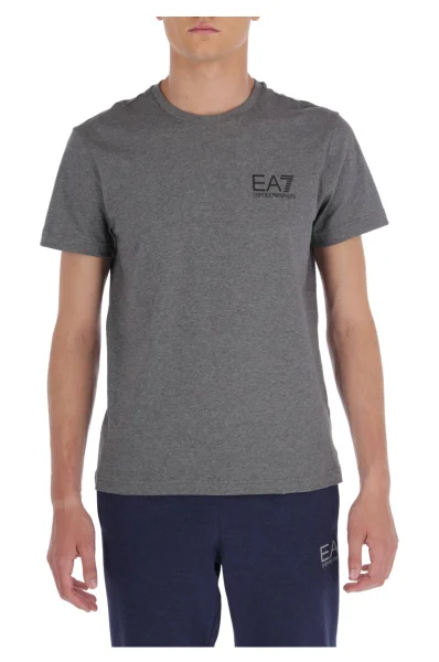 tėjiniai marškinėliai | regular fit EA7 pilka