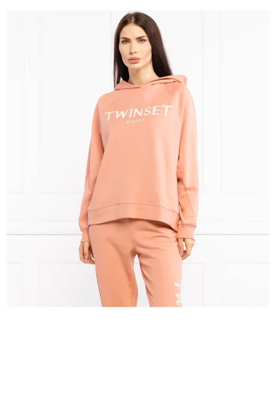 Džemperis | Oversize fit TWINSET persikų