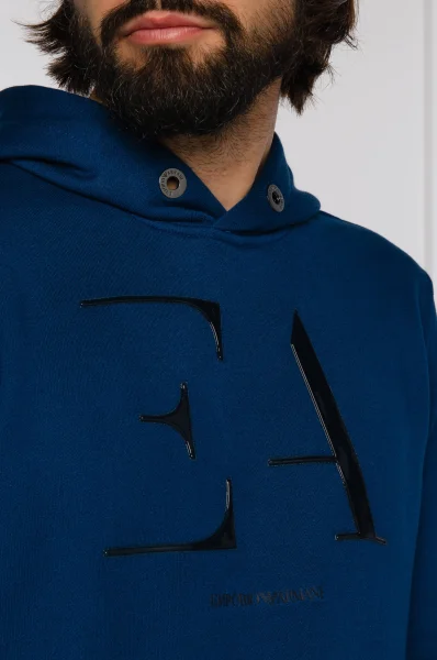 Džemperis | Regular Fit Emporio Armani tamsiai mėlyna